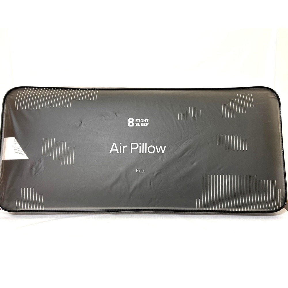 Eight Sleep Air Pillow Black King Size New Cooling 36"X16"